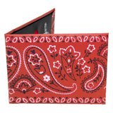 Red Bandana Paper Wallet